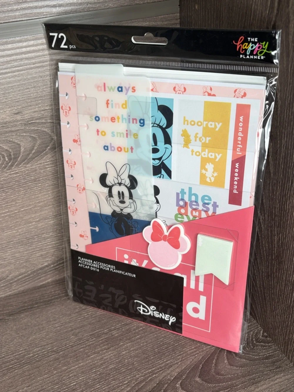 ❤️$10 NWT Happy Planner X Disney Minnie Mouse Planner Accessories Set